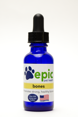 Bones - promotes healthy bones after injury and maintains bone health in aging pets
