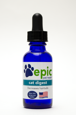 Cat Digest with Dropper for Cats Who Vomit Hairballs