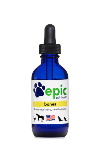 Bones - promotes healthy bones after injury and maintains bone health in aging pets
