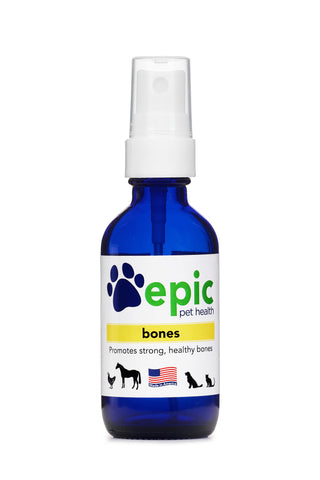 Bones - promotes healthy bones after injury and maintains bone health in aging pets