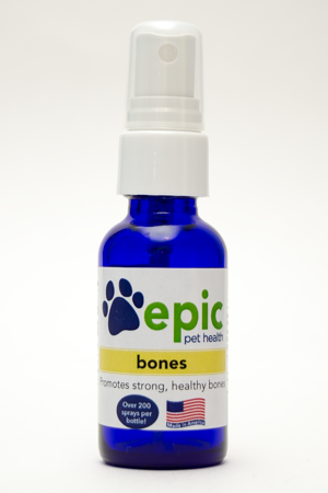 Bones - promotes healthy bones after injury and maintains bone health in aging pets