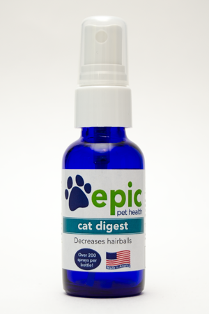 Cat Digest 1 ounce spay Natural Odorless Human Grade Supplement for Hairballs